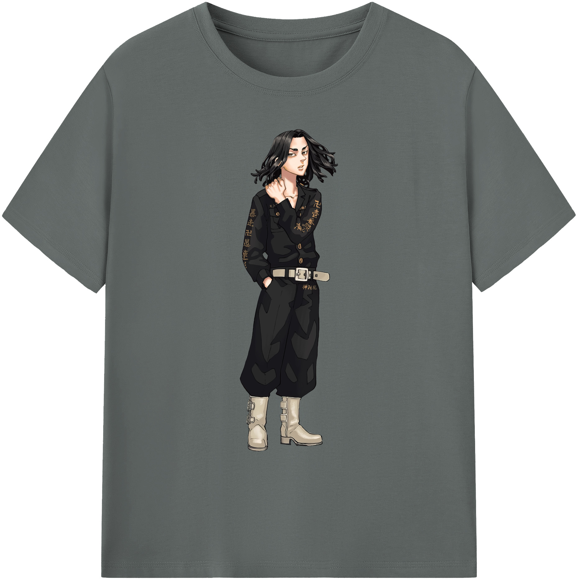 （画像用） 東京リベンジャーズ Tokyo Revengers 綿100％ メンズ半袖Tシャツ｜肌触りやわらか＆通気性